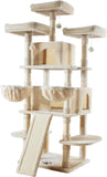 Purrfect Play Haven 68" Adventure Tower Cat Tree Condo Climbing Tree
