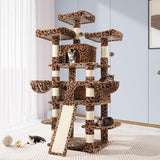 Purrfect Play Haven 68" Adventure Tower Cat Tree Condo Climbing Tree