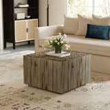 RusticReads Coffee Table