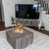 RusticReads Coffee Table