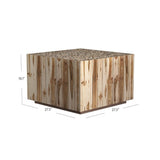 RusticReads Coffee Table