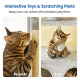 Purrfect Playground 75-Inch Cat Haven Cat Adventure Tower