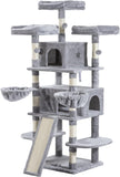 Purrfect Play Haven 68" Adventure Tower Cat Tree Condo Climbing Tree