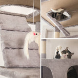 Purrfect Playground 75-Inch Cat Haven Cat Adventure Tower
