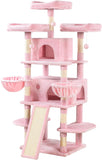 Purrfect Play Haven 68" Adventure Tower Cat Tree Condo Climbing Tree