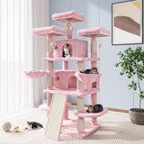 Purrfect Play Haven 68" Adventure Tower Cat Tree Condo Climbing Tree