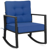 Amber Haven Outdoor Rocking Chair