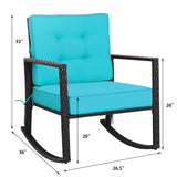 Amber Haven Outdoor Rocking Chair