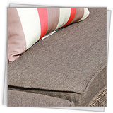 7 pieces Outdoor Wicker Sofa Set With Cushions And Cover