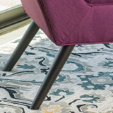 Tufted Fabric Ottoman Bench