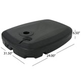 Round Outdoor Patio Umbrella with Base