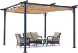 Pergola Gazebo With Retractable Canopy