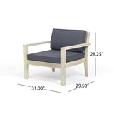 Outdoor Wooden Sofa Set With Cushion Dining Set Furniture Set