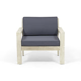 Outdoor Wooden Sofa Set With Cushion Dining Set Furniture Set