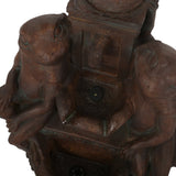 Garden Fountain With LED light and Frogs Design