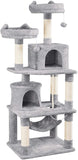 Multi Level Cat Condo Cat Tree Tower with Hammock