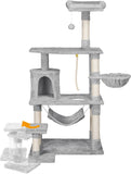 Cat Tree Condo with Hammock Pet Furniture Activity Tower