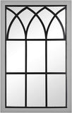 Sadie Rustic Window Wall Mirror