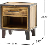Princeton Acacia Wood Accent Table