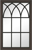Sadie Rustic Window Wall Mirror