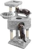 Corner Cat Tree Cat House Cat Condo with Scratching Posts