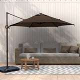 9ft Cantilever Umbrella with Cover and Weight Plates