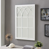 Sadie Rustic Window Wall Mirror