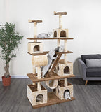 Tall Extra Large Cat Tree Cat House Condo 7'3" Tall I#1340b