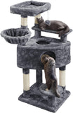 Corner Cat Tree Cat House Cat Condo with Scratching Posts