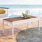 Aluminum Outdoor Sofa with Cushions and Waterproof Cover