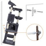 Aadede Multi-Level Cat Tree Tower with Hammock and Scratching Posts