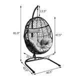 Serenity Hammock Chair with Stand and Cushion