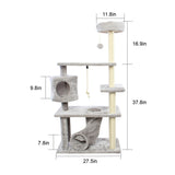 Multi Level Kitten Condo Cat Tree With Tunnel I#1354d