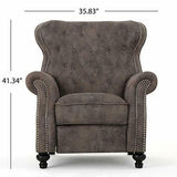 Tufted Accent Recliner Armchair