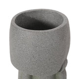 Cast Stone Polynesian Decorative Planter