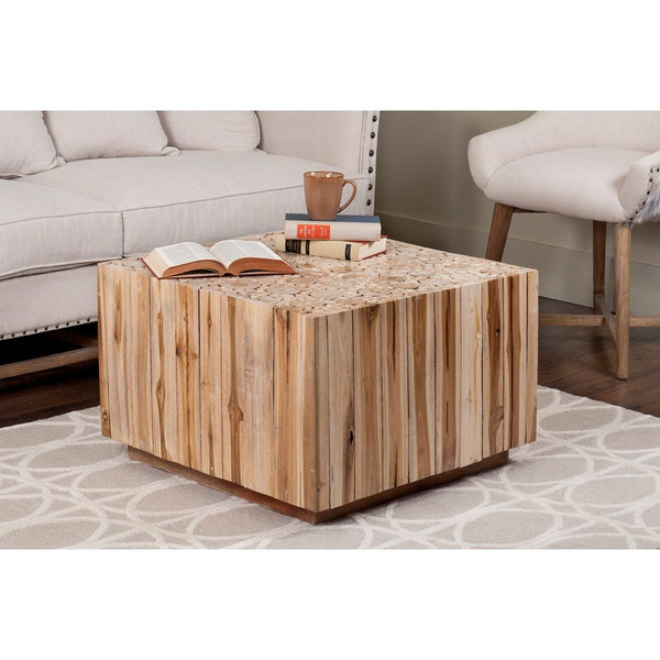 RusticReads Coffee Table