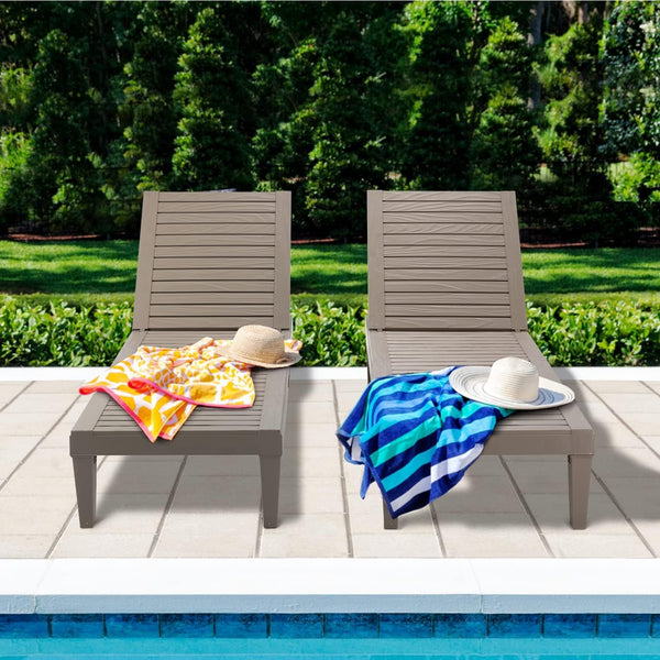 Oasis Retreat Chaise With Adjustable Back