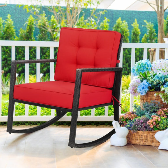 Amber Haven Outdoor Rocking Chair