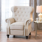 Tufted Accent Recliner Armchair