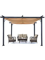 Pergola Gazebo With Retractable Canopy
