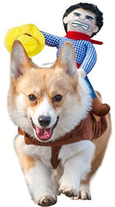 Pet Costume Dog Costume Cowboy Rider I#915