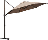 9ft Cantilever Umbrella with Cover and Weight Plates