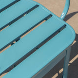 Patio Metal Bistro Set Yellow / Teal / Green / Blue