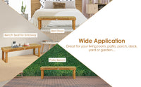 Natural Acacia Wood Dining Bench Outdoor Bench Indoor Bench I#1395