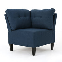 Modern 5 Piece Fabric Sectional Sofa