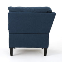 Modern 5 Piece Fabric Sectional Sofa