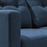 Modern 5 Piece Fabric Sectional Sofa
