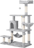 Cat Tree Condo with Hammock Pet Furniture Activity Tower