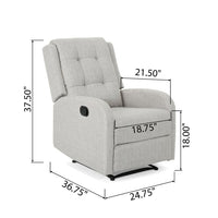 Traditional Upholstered Recliner