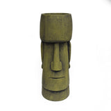 Cast Stone Tiki Planter Flower Pot